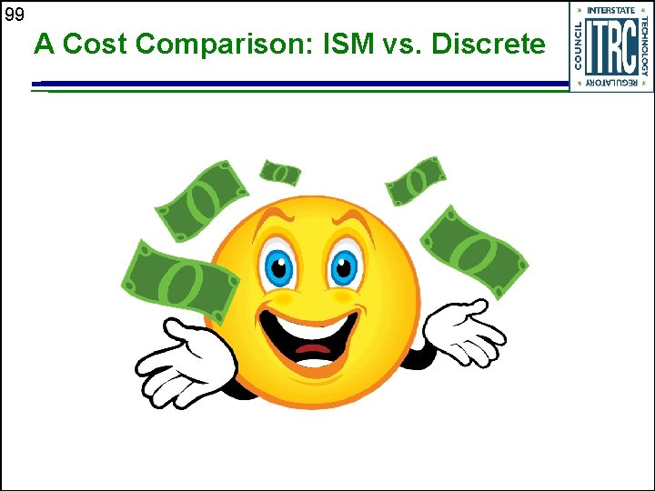 99 A Cost Comparison: ISM vs. Discrete 