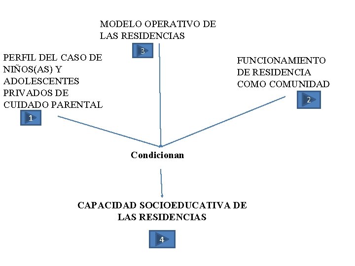 MODELO OPERATIVO DE LAS RESIDENCIAS PERFIL DEL CASO DE NIÑOS(AS) Y ADOLESCENTES PRIVADOS DE