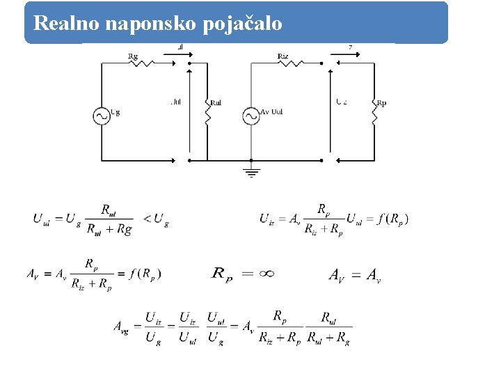  Realno naponsko pojačalo 