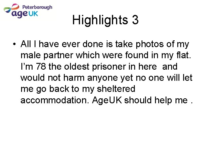 Highlights 3 • All I have ever done is take photos of my male Highlights 3 • All I have ever done is take photos of my male