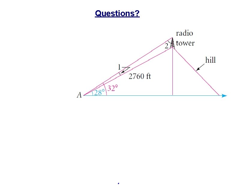Questions? 