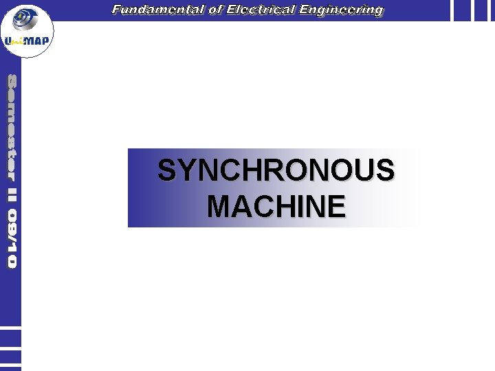SYNCHRONOUS MACHINE 