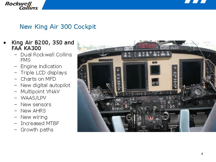 New King Air 300 Cockpit • King Air B 200, 350 and FAA KA