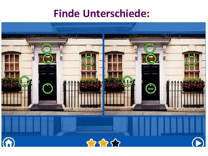 Finde Unterschiede: 