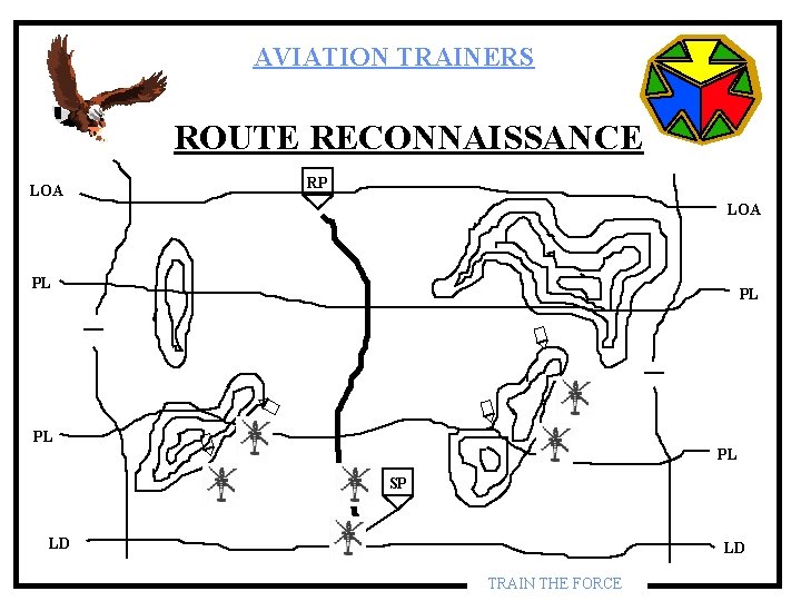 AVIATION TRAINERS ROUTE RECONNAISSANCE LOA RP LOA PL PL SP LD LD TRAIN THE AVIATION TRAINERS ROUTE RECONNAISSANCE LOA RP LOA PL PL SP LD LD TRAIN THE