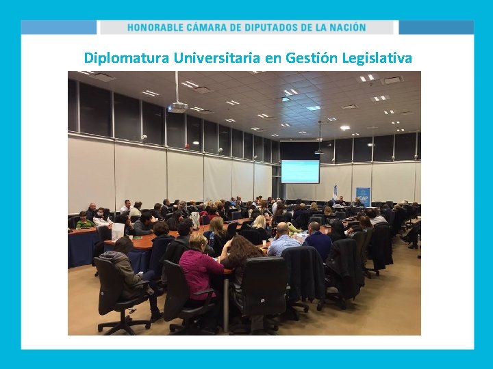 Diplomatura Universitaria en Gestión Legislativa 