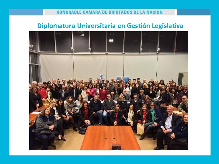 Diplomatura Universitaria en Gestión Legislativa 