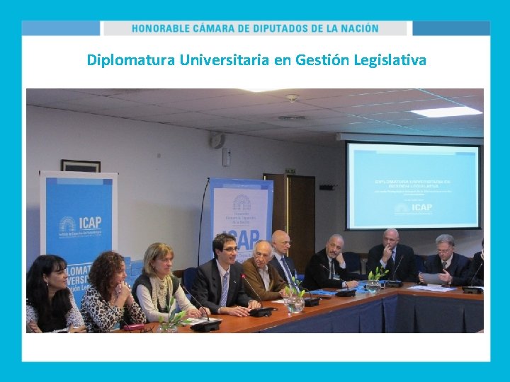 Diplomatura Universitaria en Gestión Legislativa 