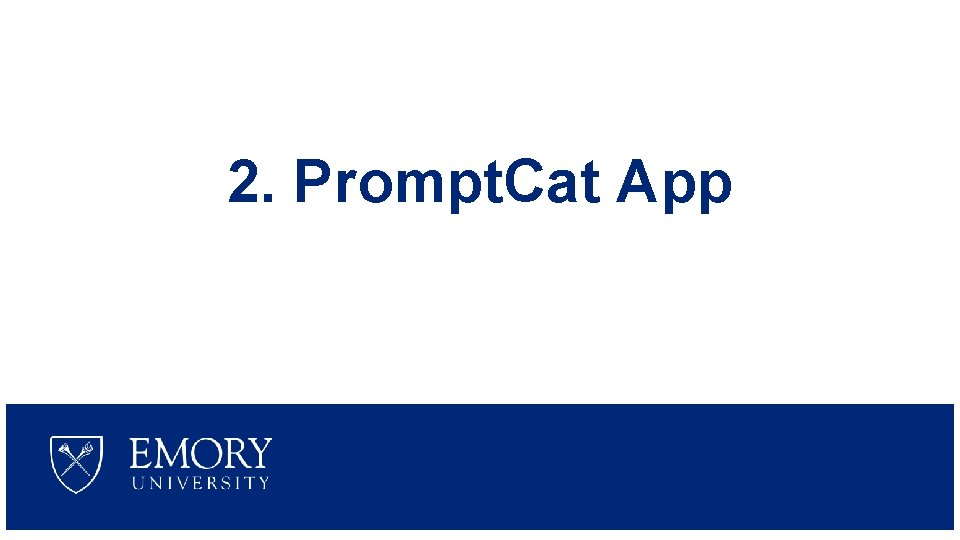 2. Prompt. Cat App 