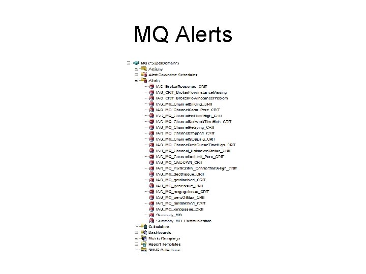 MQ Alerts 