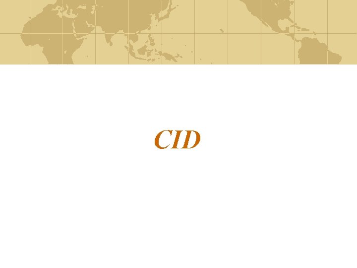CID CID