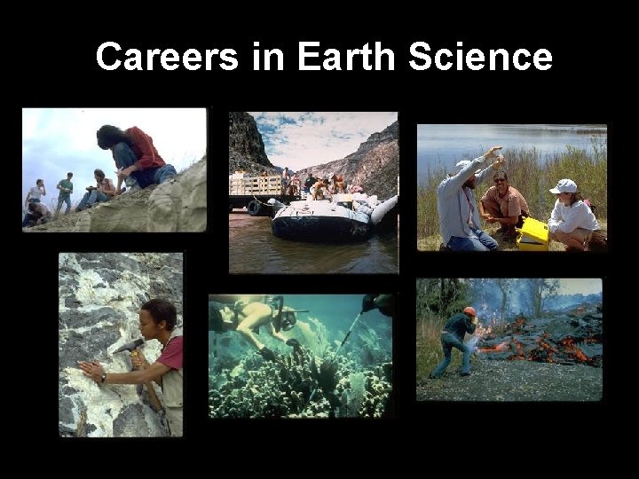 Careers in Earth Science 