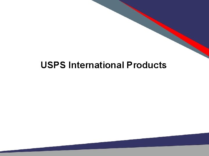 USPS International Products 