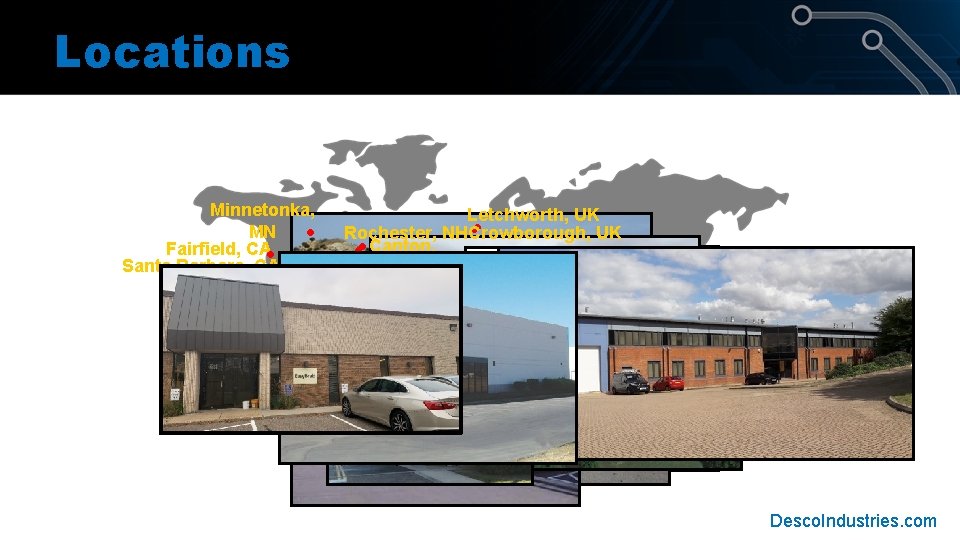 Locations Minnetonka, MN · Fairfield, CA· Santa Barbara, CA ·· Chino, · Yorba Linda, Locations Minnetonka, MN · Fairfield, CA· Santa Barbara, CA ·· Chino, · Yorba Linda,