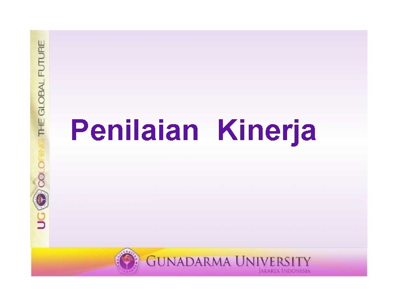 Penilaian Kinerja 
