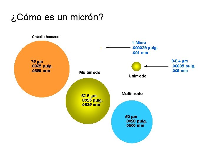 ¿Cómo es un micrón? Cabello humano 1 Micra. 000039 pulg. . 001 mm 75