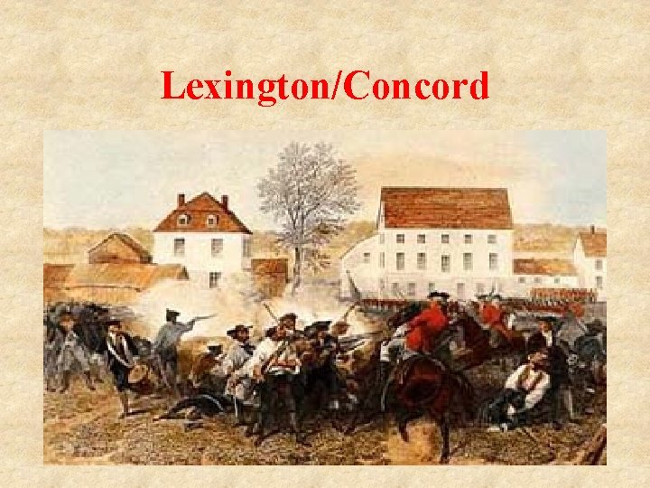 Lexington/Concord 