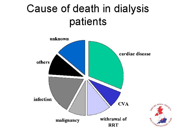 Cause of death in dialysis patients 