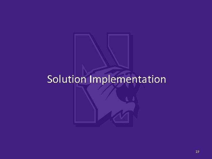 Solution Implementation 19 