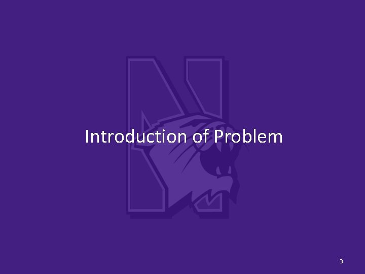 Introduction of Problem 3 