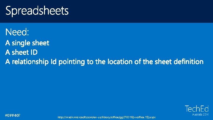 #DPP 407 http: //msdn. microsoft. com/en-us/library/office/gg 278316(v=office. 15). aspx #DPP 407 http: //msdn. microsoft. com/en-us/library/office/gg 278316(v=office. 15). aspx