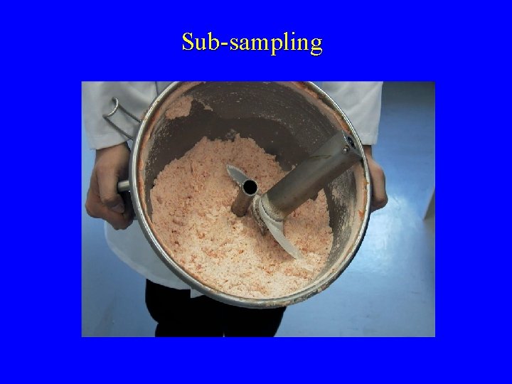 Sub-sampling 