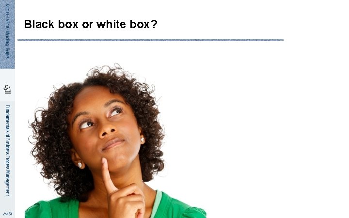 Black box or white box? 