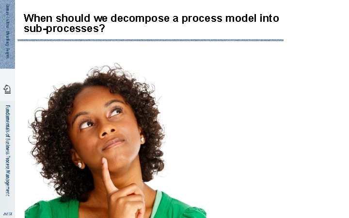 When should we decompose a process model into sub-processes? 