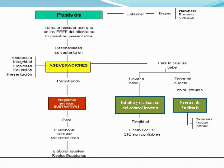 Estudio y evaluación del control interno Normas de Auditoria 
