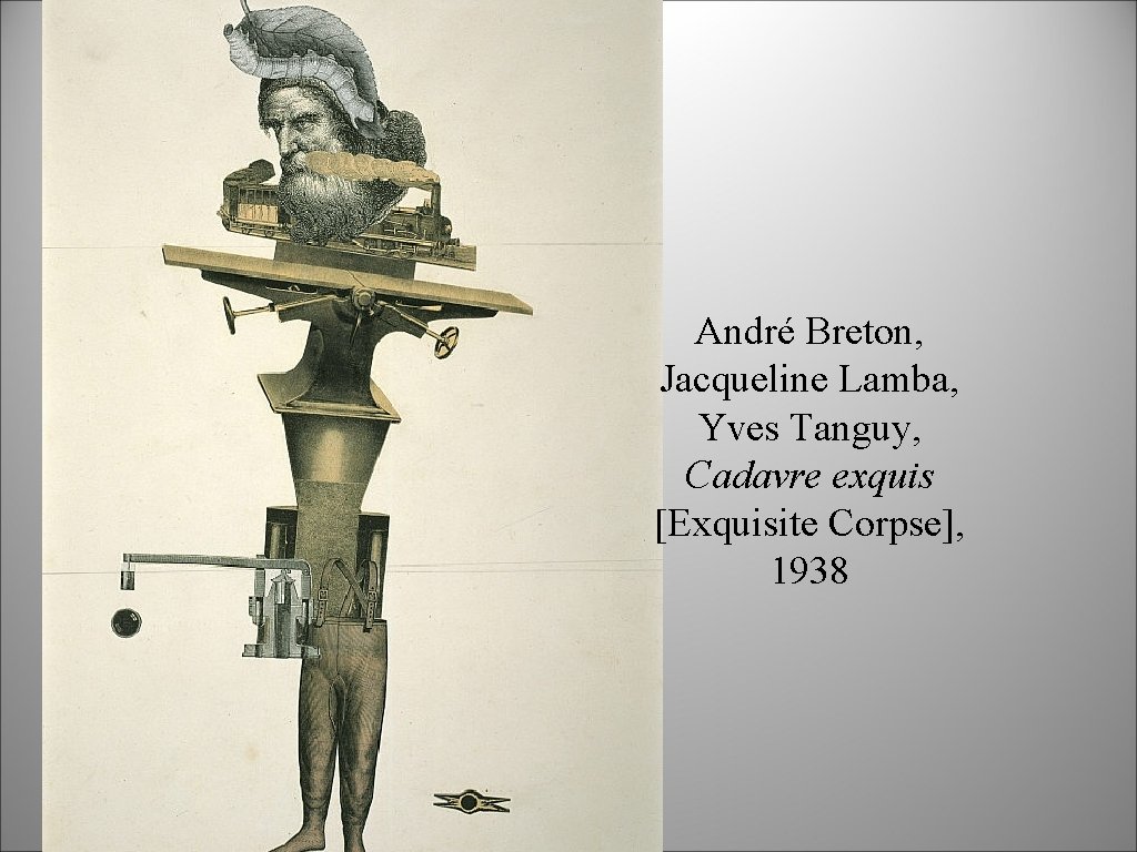 André Breton, Jacqueline Lamba, Yves Tanguy, Cadavre exquis [Exquisite Corpse], 1938 