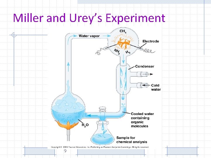 Miller and Urey’s Experiment 9 