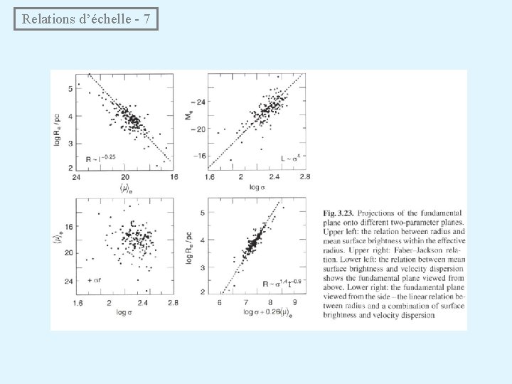  Relations d’échelle - 7 I 