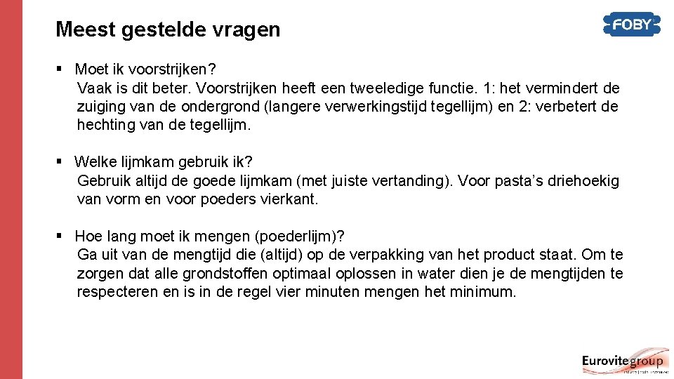 Meest gestelde vragen § Moet ik voorstrijken? Vaak is dit beter. Voorstrijken heeft een Meest gestelde vragen § Moet ik voorstrijken? Vaak is dit beter. Voorstrijken heeft een
