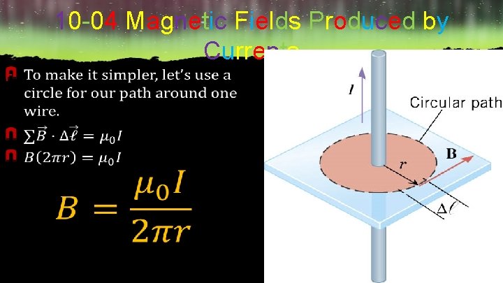 F 10 -04 Magnetic Fields Produced by Currents 