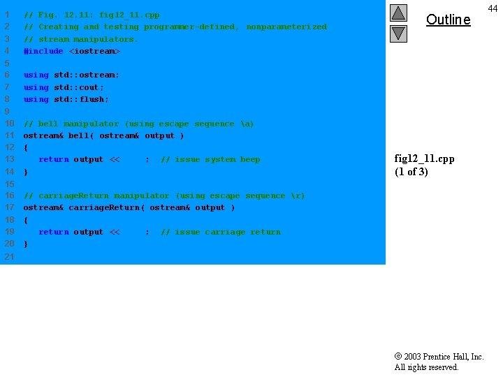 1 2 3 4 // Fig. 12. 11: fig 12_11. cpp // Creating and