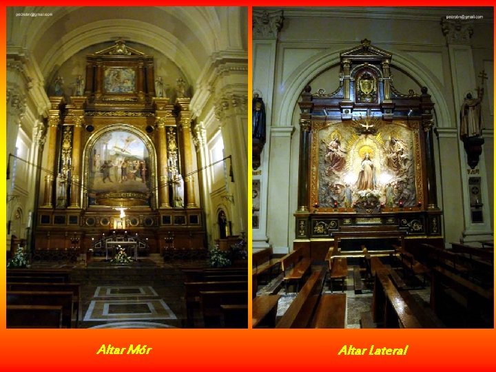 Altar Mór Altar Lateral 