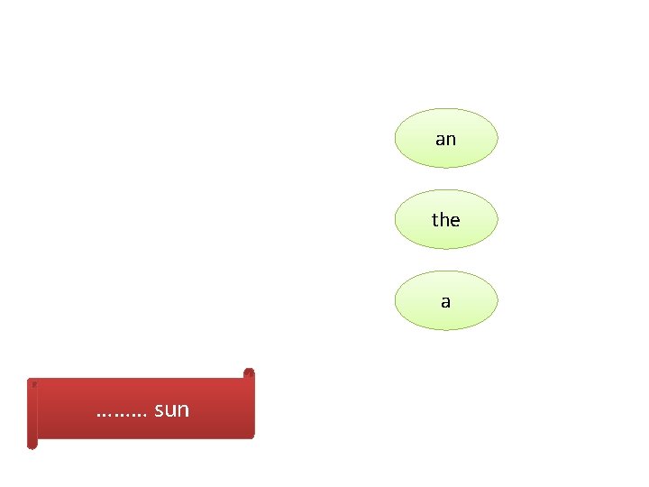 an the a ……… sun 