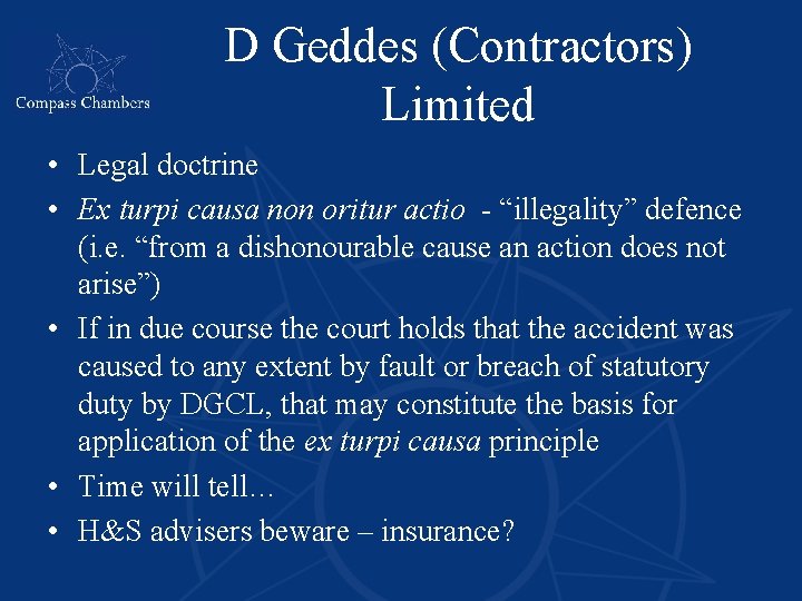 Ex Turpi Causa Non Oritur Actio Law Of Torts Weekend Lecture 1a Lecturer Clary Castrission Ppt Video Online Download Vs The Director Of Enforcement The Madras High Court Held That