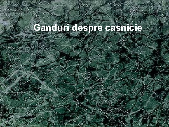 Ganduri despre casnicie 