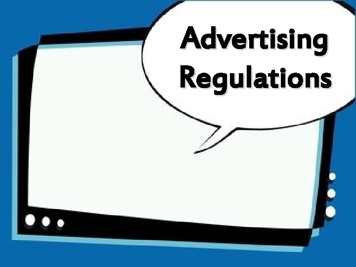 Advertising Regulations 