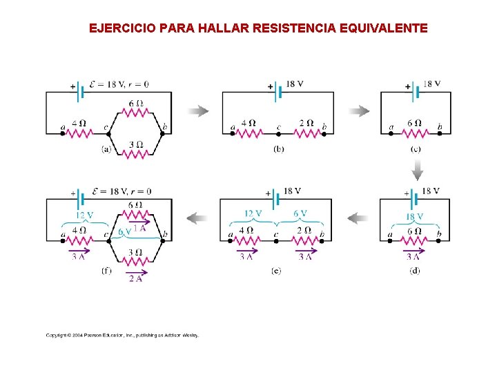 EJERCICIO PARA HALLAR RESISTENCIA EQUIVALENTE EJERCICIO PARA HALLAR RESISTENCIA EQUIVALENTE