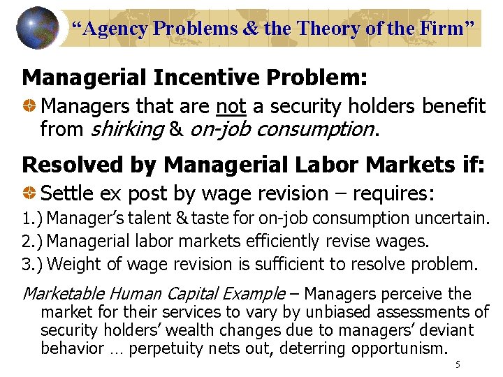 Group 3 Fama Eugene 1980 Agency Problems and