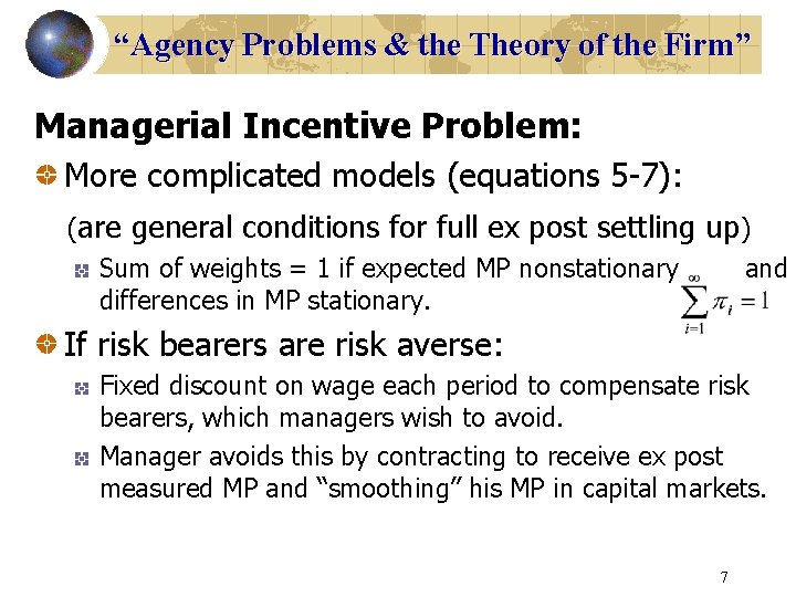 Group 3 Fama Eugene 1980 Agency Problems and