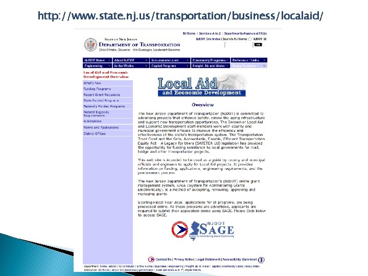 http: //www. state. nj. us/transportation/business/localaid/ 