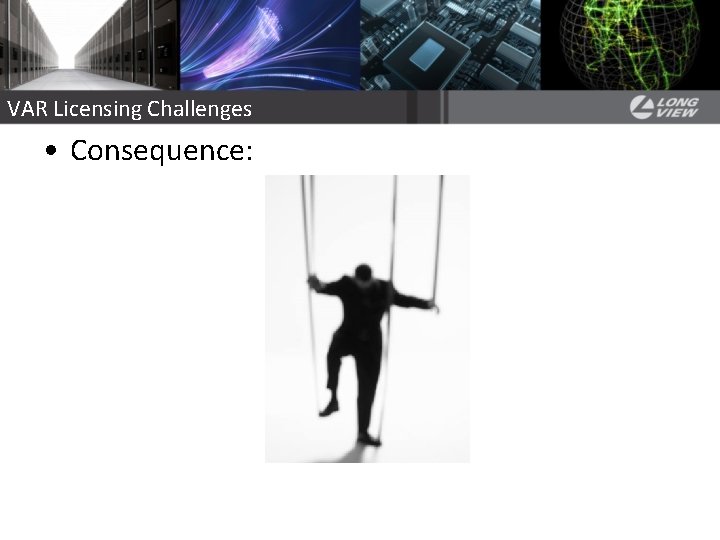 VAR Licensing Challenges • Consequence: VAR Licensing Challenges • Consequence: