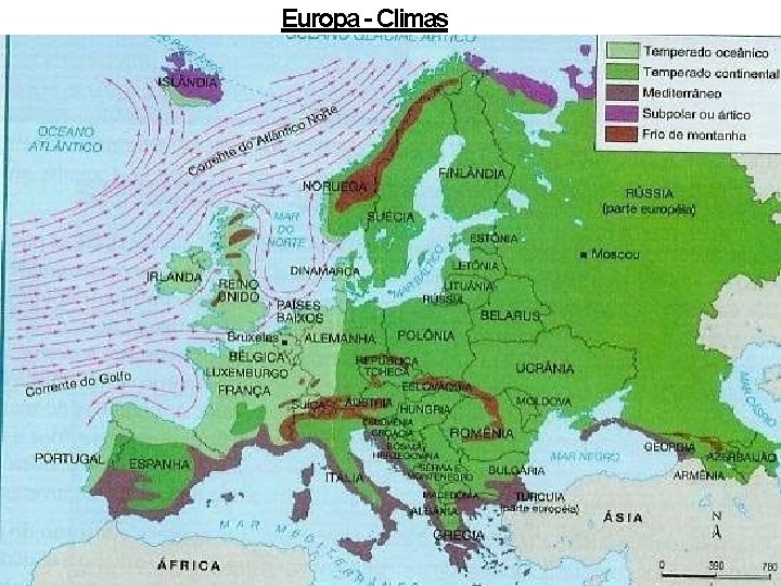 Europa - Climas 