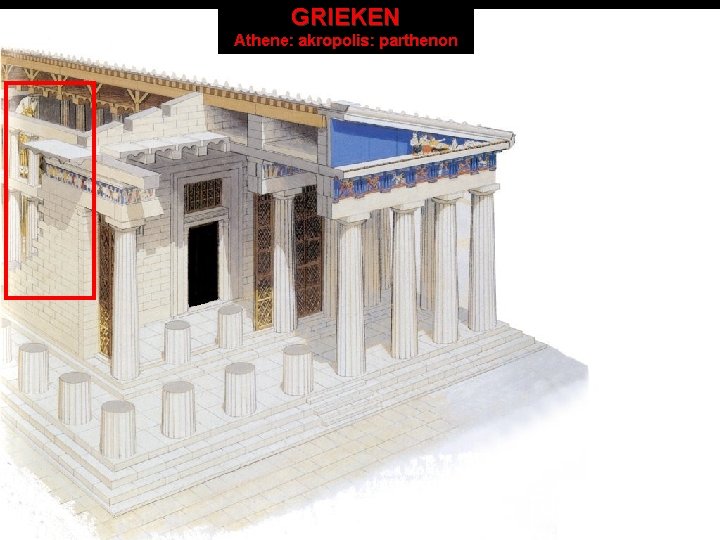 GRIEKEN Athene: akropolis: parthenon 