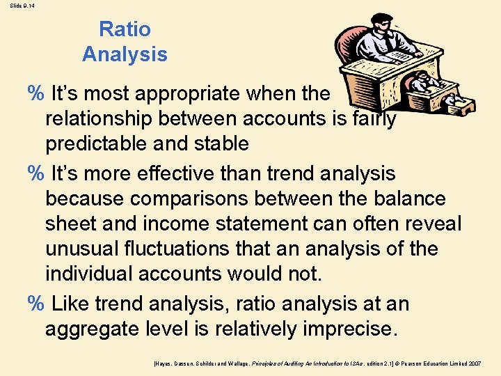 Slide 9. 14 Ratio Analysis % It’s most appropriate when the relationship between accounts