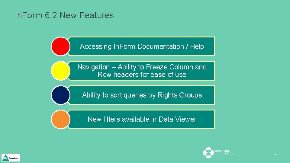 In. Form 6. 2 New Features Accessing In. Form Documentation / Help Navigation –
