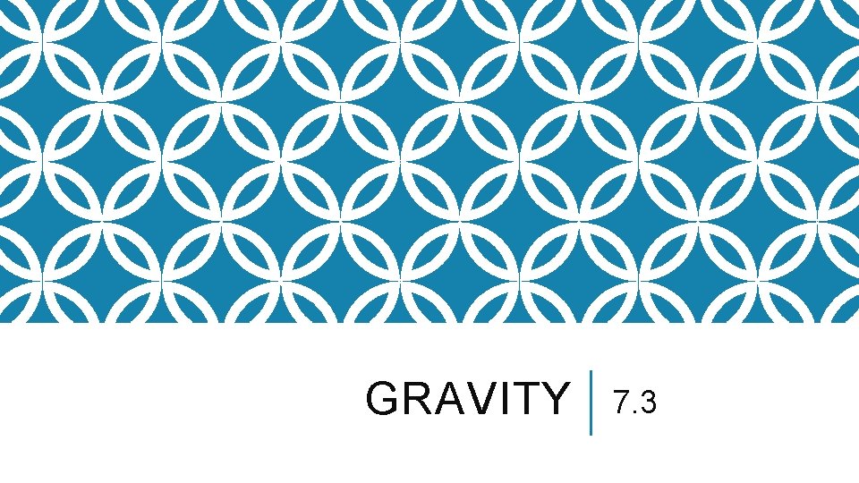 GRAVITY 7. 3 